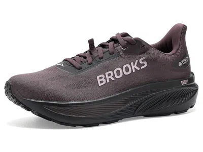 Brooks Ghost 18 Gtx(r) Women's Running Shoes Raisin/black/metallic: 5 B - Medium, Synthetic In Multi