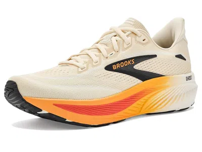 Brooks Ghost 18 Men's Running Shoes Rutabaga/tigerlily/orange: 7 D - Medium In Multi