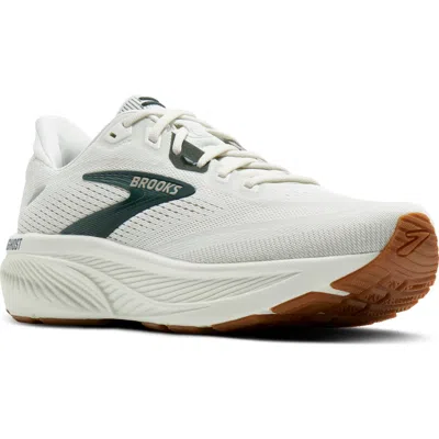 Brooks Ghost 18 Running Shoe In Grey/spruce/tan