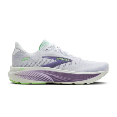 Brooks Ghost 18 White Purple Aw26 Women's Shoes In Multi