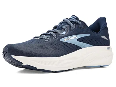 Brooks Ghost 18 Women's Running Shoes Navy/rain Washed/coconut: 5 B - Medium In Blue