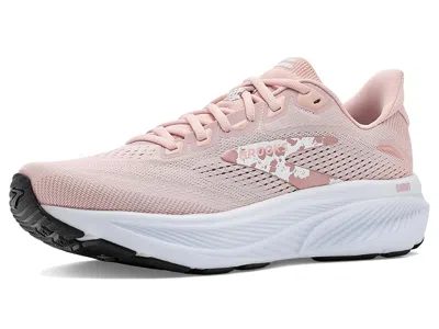 Brooks Ghost 18 Women's Running Shoes Peach Whip/white/black: 11 B - Medium In Pink