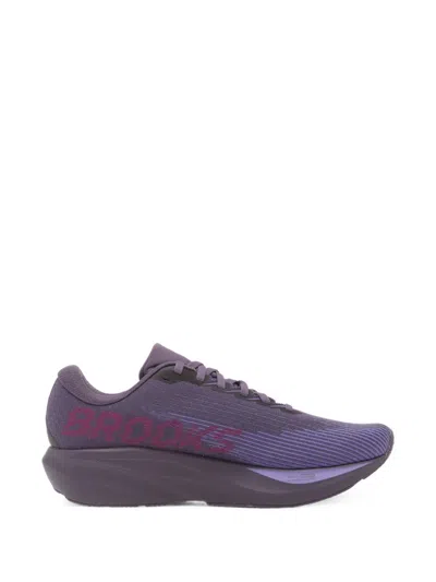 Brooks Ghost Amp Performance Sneakers In Purple