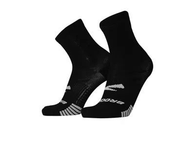 Brooks Ghost Lite Crew 2-pack Men's No Show Socks Shoes Black: Sm (us Women's Shoe 4-6.5)