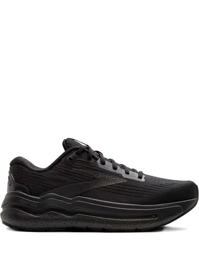 Brooks Ghost Max 2 Lace-up Sneakers In Black