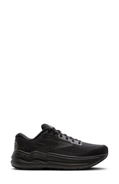 Brooks Addiction 2 Walking Shoe In Black/black/ebony