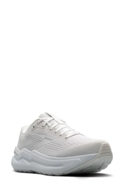 Brooks Ghost Max 2 Running Shoe In Bright White/bright White