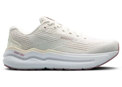 Pre-owned Brooks Ghost Max 2 (women's) Sneakers In Coconut Milk/gray/zephyr