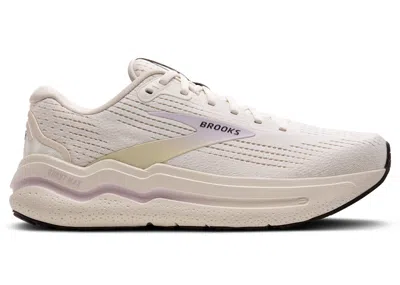 Pre-owned Brooks Ghost Max 2 (women's) Sneakers In Coconut/lavender/cream In Multi