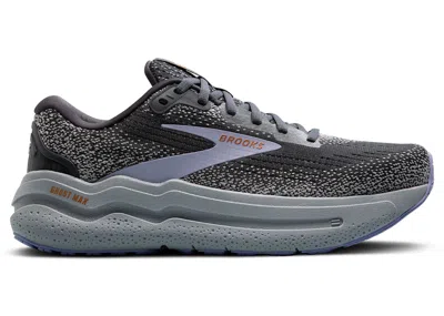 Pre-owned Brooks Ghost Max 2 (women's) Sneakers In Ebony/sweet Lavender/alloy