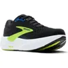 Brooks Wide Width Ghost Max 3 Running Shoe In Black