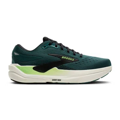 Brooks Ghost Max 3 Shoes Green Black Ss26 In Multi