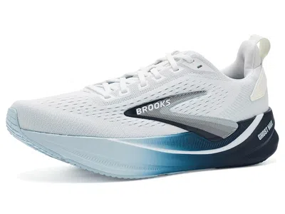 Brooks Ghost Max 4 Men's Running Shoes White/navy/blue: 11.5 D - Medium, Synthetic
