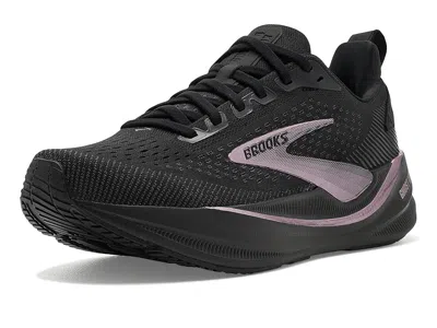 Brooks Ghost Max 4 Women's Running Shoes Black/black/rose Gold: 6 D - Wide, Synthetic