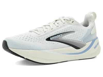 Brooks Ghost Max 4 Women's Running Shoes Grey/nantucket/rain Washed: 10 B - Medium, Synthetic In White