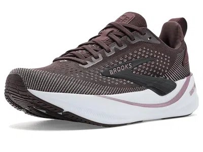 Brooks Ghost Max 4 Women's Running Shoes Raisin/purple/metallic: 8.5 B - Medium, Synthetic