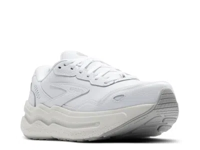 Brooks Ghost Max L Walking Shoe In White