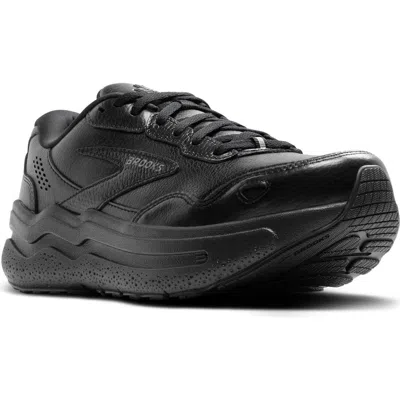 Brooks Ghost Max Sneaker In Black/black