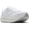 Brooks Ghost Max Sneaker In White/white