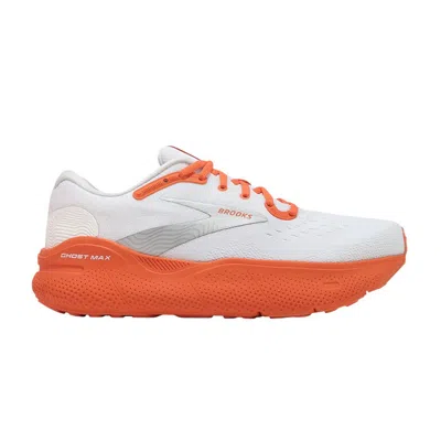 Pre-owned Brooks Ghost Max 'white Orange' | Men's Size 8.5