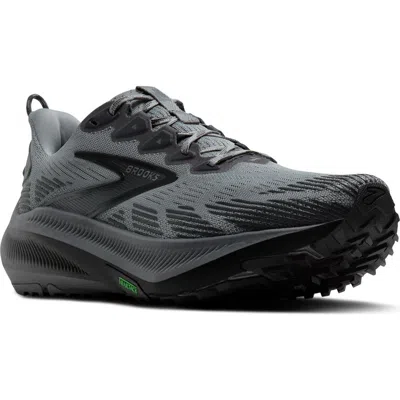 Brooks Ghost Trail Running Shoe In Black
