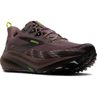 Brooks Ghost Trail Running Shoe In Animal Print