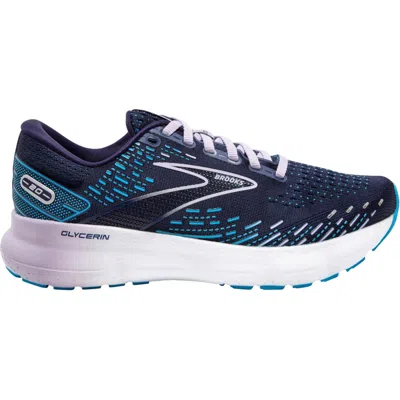 Brooks Glycerin 20 Peacoat / Ocean / Pastel Lilac 120369-1d-499 Women's In Multi