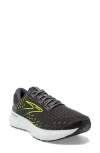 Brooks Glycerin 20 Running Shoe In Ebony/white/nightlife