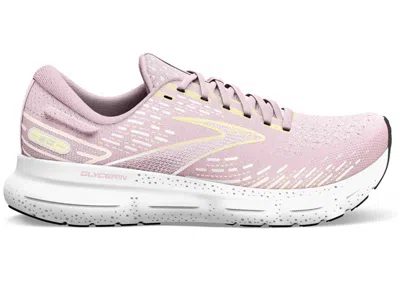 Pre-owned Brooks Glycerin 20 (women's) Sneakers In Pink/yellow/white In Multi