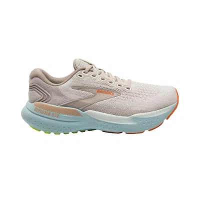 Brooks Glycerin 21 Coconut / Aqua / Autumn Sunset 120408-1b-195 Women's In Gray