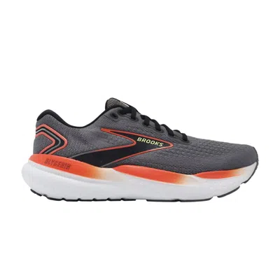 Pre-owned Brooks Glycerin 21 'grey Mandarin Red' | Men's Size 11 In Gray