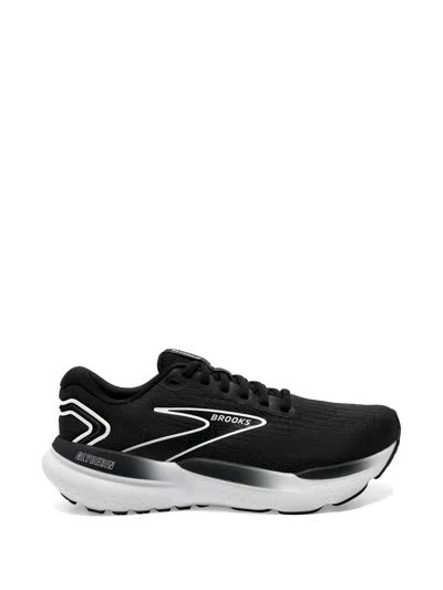 Brooks Glycerin 21 Lace-up Running Sneakers In Black