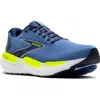 Brooks Glycerin 21 Running Shoe In Blue/peacoat/nightlife