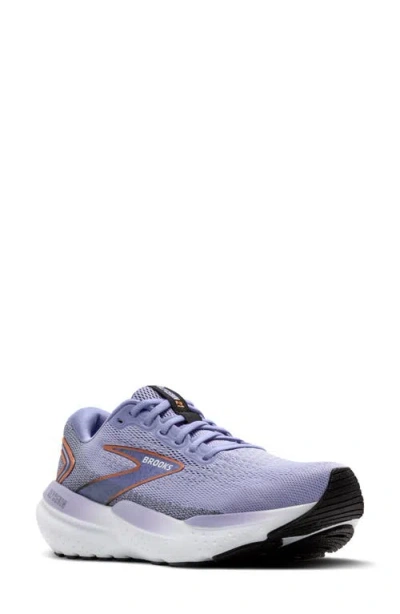 Brooks Glycerin 21 Running Shoe In Lavender,black