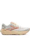 Brooks Glycerin 21 "white/beige" Sneakers In Gray