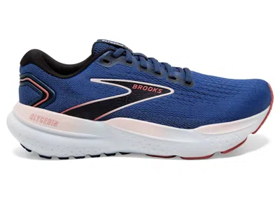 Pre-owned Brooks Glycerin 21 (women's) Sneakers In Blue/icy Pink/rose