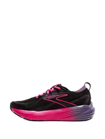 Brooks Glycerin 22 Fuchsia Logo Sneakers In Multi