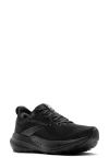 Brooks Glycerin 22 Running Shoe In Black/black/ebony