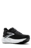 Brooks Glycerin 22 Running Shoe In Black/grey/white