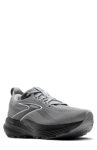 Brooks Glycerin 22 Running Shoe In Primer Gray/ebony/bluewash