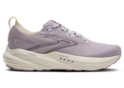 Pre-owned Brooks Glycerin 22 (women's) Sneakers In Lilac/whisper/lupine