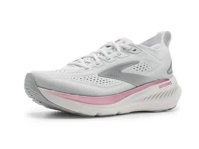 Brooks Womens  Glycerin 23 In White/grey