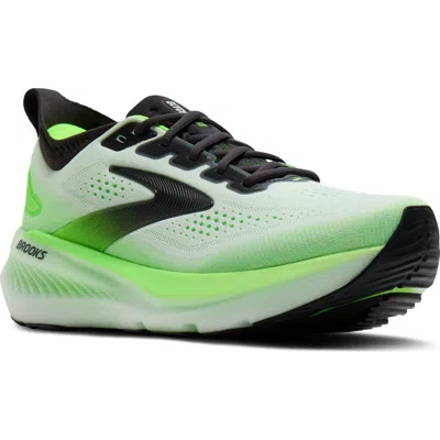 Brooks Glycerin Gts 23 Shoes White Green Ss26