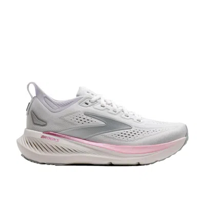 Brooks Womens  Glycerin 23 In White/grey