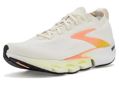 Brooks Glycerin Flex Women's Shoes White/peach/nightlife: 8 B - Medium
