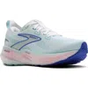Brooks Glycerin 22 Sneakers In White/limpet Shell/amparo Blue