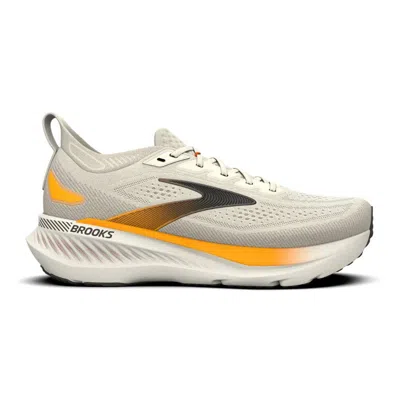 Brooks Glycerin Gts 23 Beige Orange Running Shoes Aw26 In Neutral