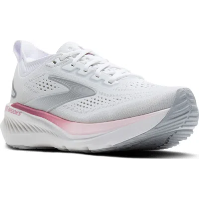 Brooks Womens  Glycerin 23 In White/grey