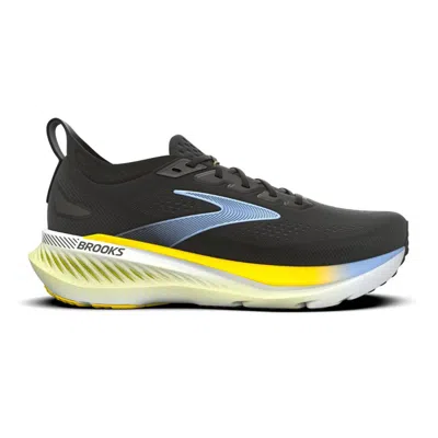 Brooks Glycerin Gts 23 Running Shoes Black Yellow Aw26 In Gray