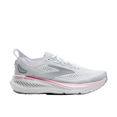 Brooks Womens  Glycerin 23 In White/grey